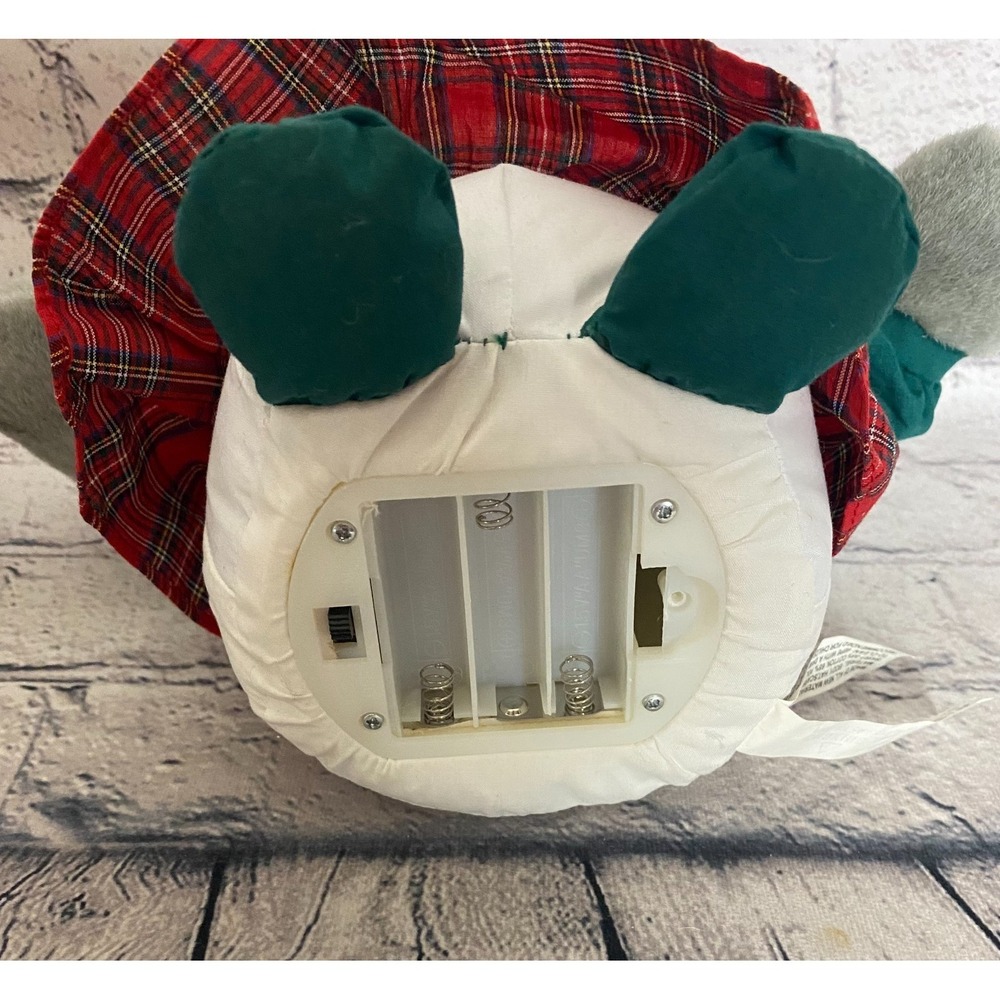 Thomas Pacconi Classic Mr &‎ Mrs Mouse Christmas Animated Plush Jingle Bells - Picture 15 of 16